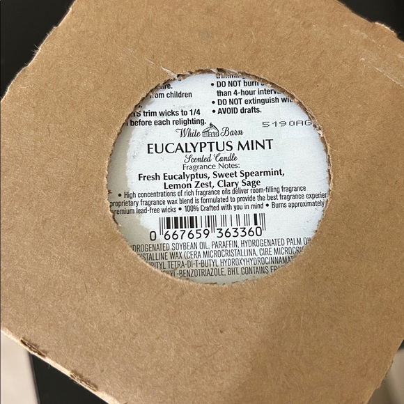 Bath & Body Works Eucalyptus 4 Piece Set - 3 Wick Candle, Soap, Spray and Bag - Picture 9 of 16